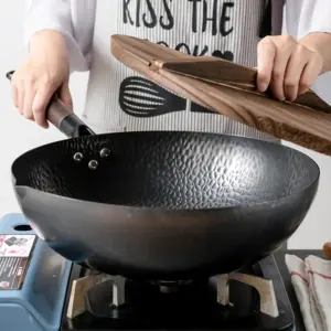 pan Non-coated Pot General use for Gas and Induction Cooker 32cm