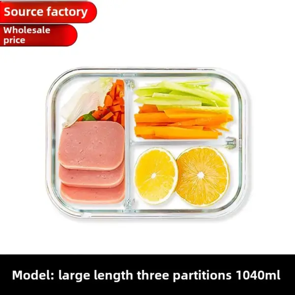 Glass Lunch Box Sealed Fresh-Keeping Box with Lid - Image 5