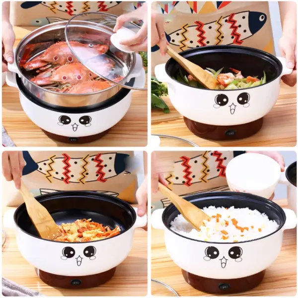 Electric MultiCooker Multifunctional,Rice Cooker Frying, Pan Non-stick Cookware - Image 2