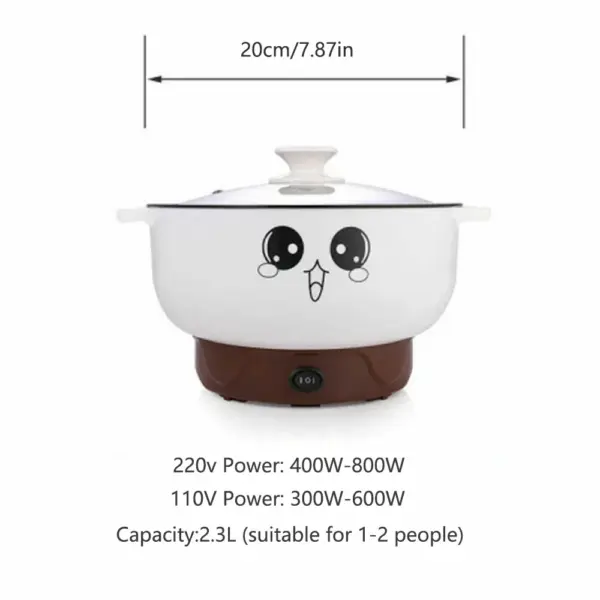 Electric MultiCooker Multifunctional,Rice Cooker Frying, Pan Non-stick Cookware - Image 5