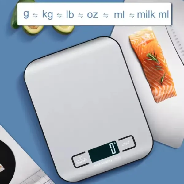 Digital Kitchen Scale LED Display 5kg/1g - Image 2