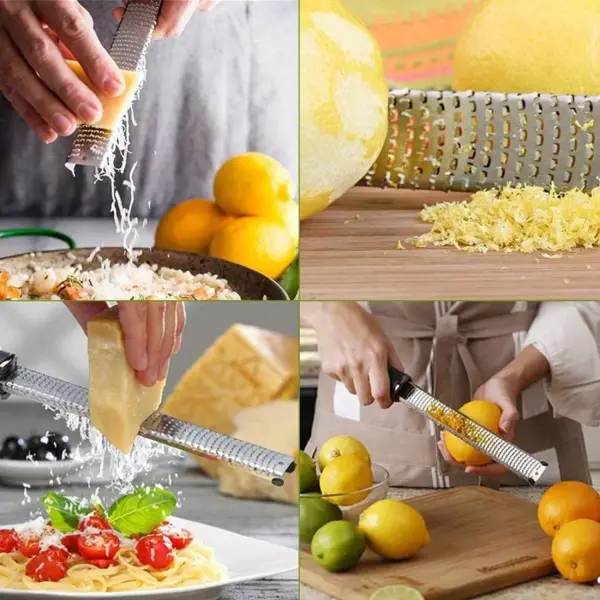 Stainless Steel Cheese Grater Slicer Lemon - Image 4