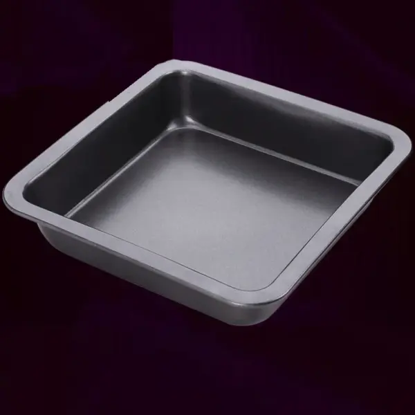 9inch Non Stick Pizza Pan Bakeware Carbon Steel Square Plate Tray Bread Cake Mold Kitchen Baking Tools - Image 5