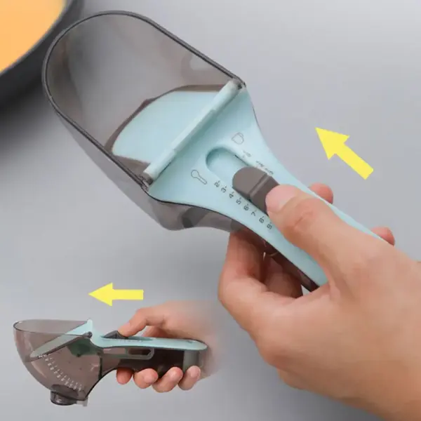 New Adjustable Measuring Spoons with Scale - Image 5
