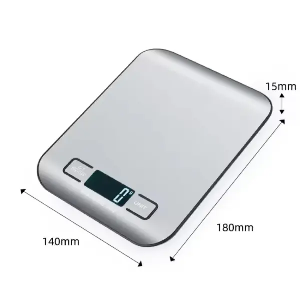 Digital Kitchen Scale LED Display 5kg/1g - Image 6