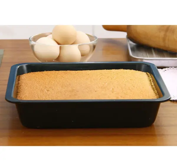 9inch Non Stick Pizza Pan Bakeware Carbon Steel Square Plate Tray Bread Cake Mold Kitchen Baking Tools - Image 4